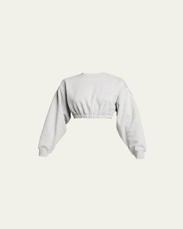 Devotion Pullover Fleece Crop Top